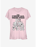 Disney 101 Dalmatians All These Dogs Girls T-Shirt