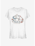 Disney Alice In Wonderland Alice And Rabbit Girls T-Shirt