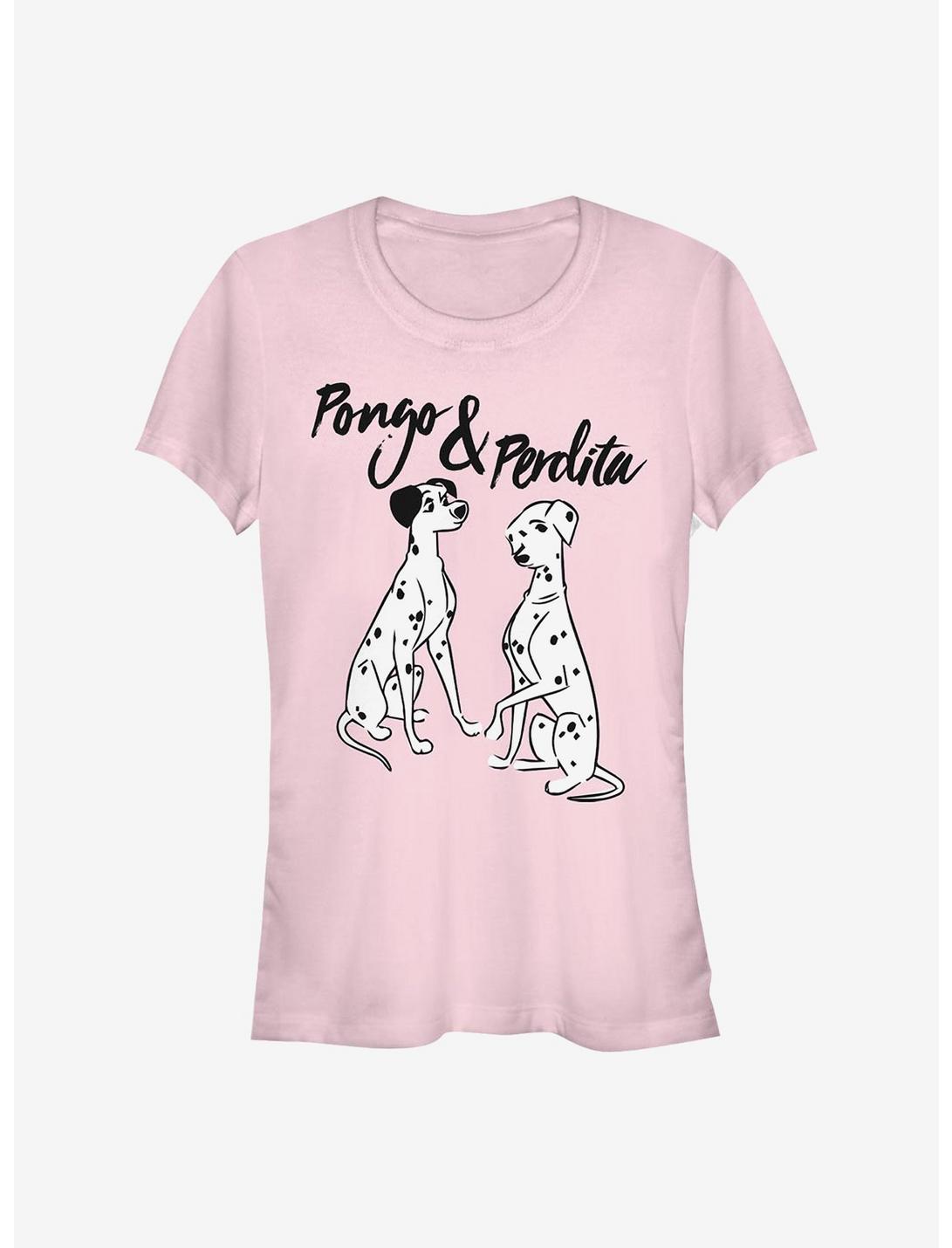 Disney 101 Dalmatians Pongo And Perdita Girls T-Shirt