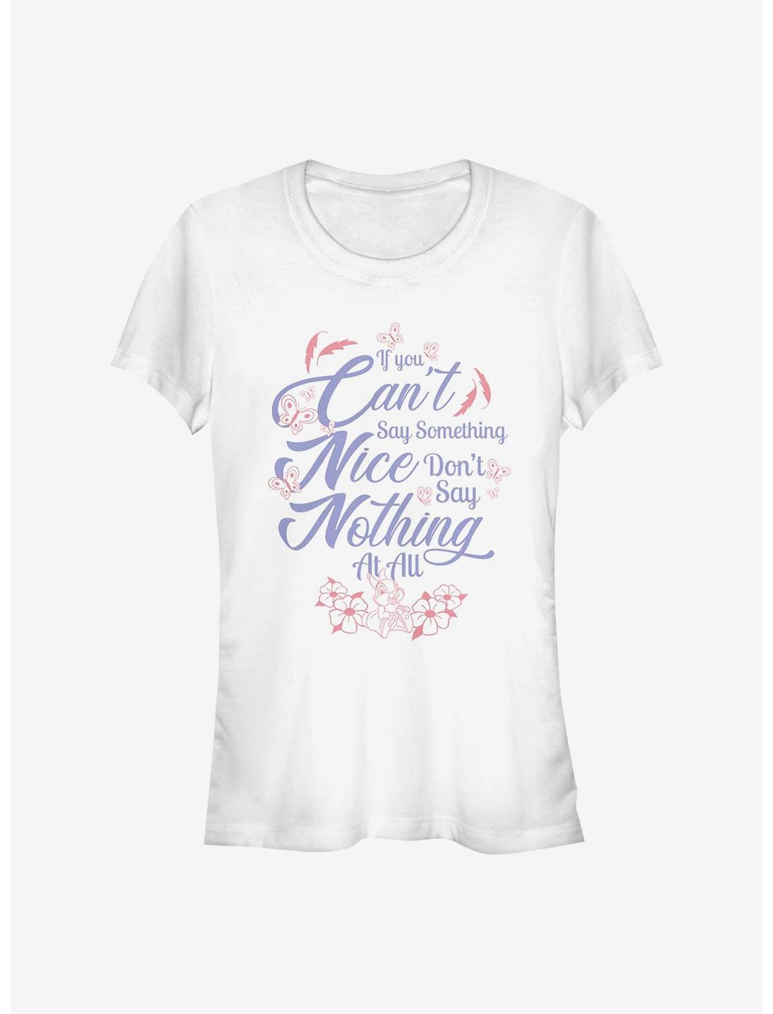 Disney Bambi Can't Say Something Nice Girls T-Shirt