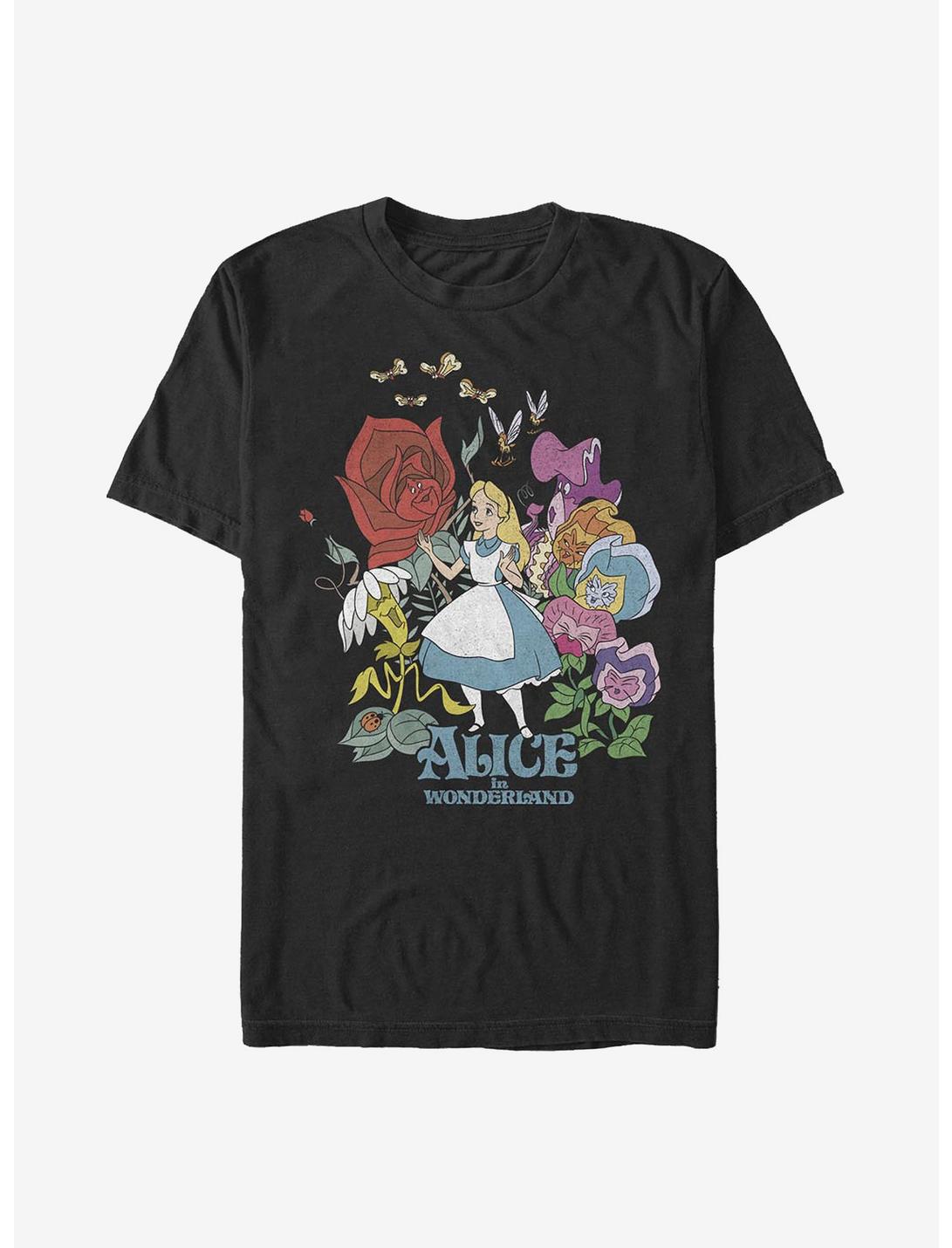 Disney Alice In Wonderland Flower Love T-Shirt