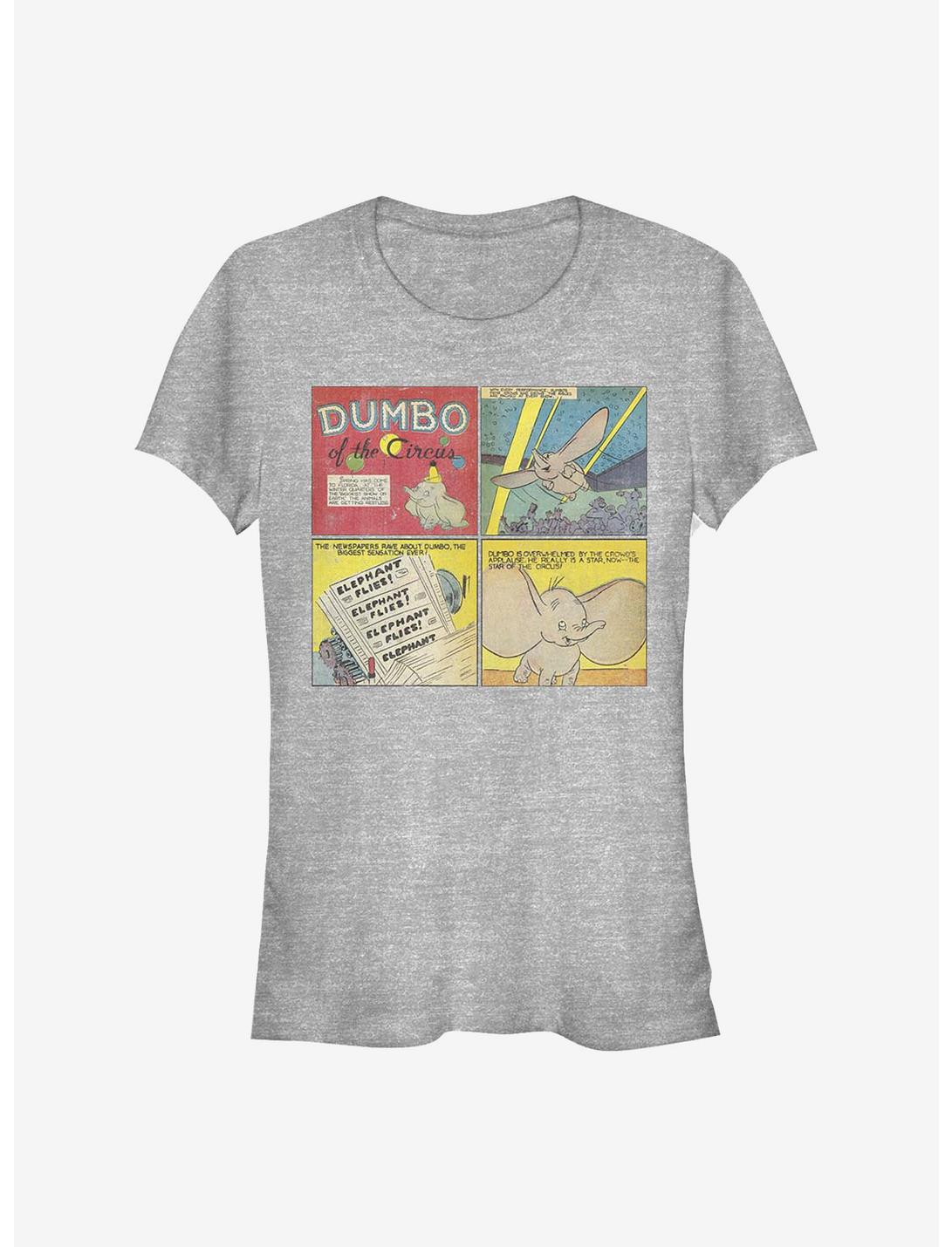 Disney Dumbo Comic Panel Girls T-Shirt