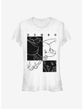 Disney Dumbo Contrast Girls T-Shirt