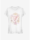 Disney Bambi Watercolor Floral Girls T-Shirt