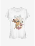 Disney Bambi Floral Bambi Girls T-Shirt