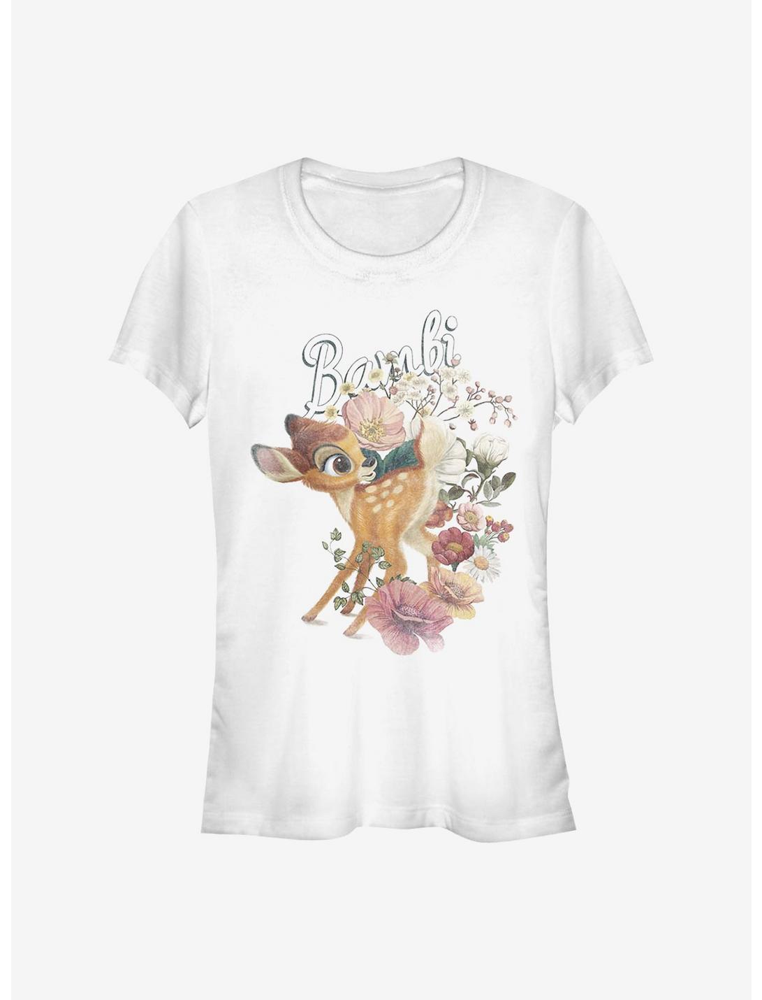 Disney Bambi Floral Bambi Girls T-Shirt