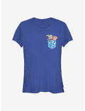 Disney Dumbo Faux Pocket Girls T-Shirt