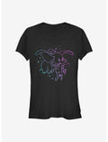 Disney Dumbo Stay Fly Dumbo Girls T-Shirt