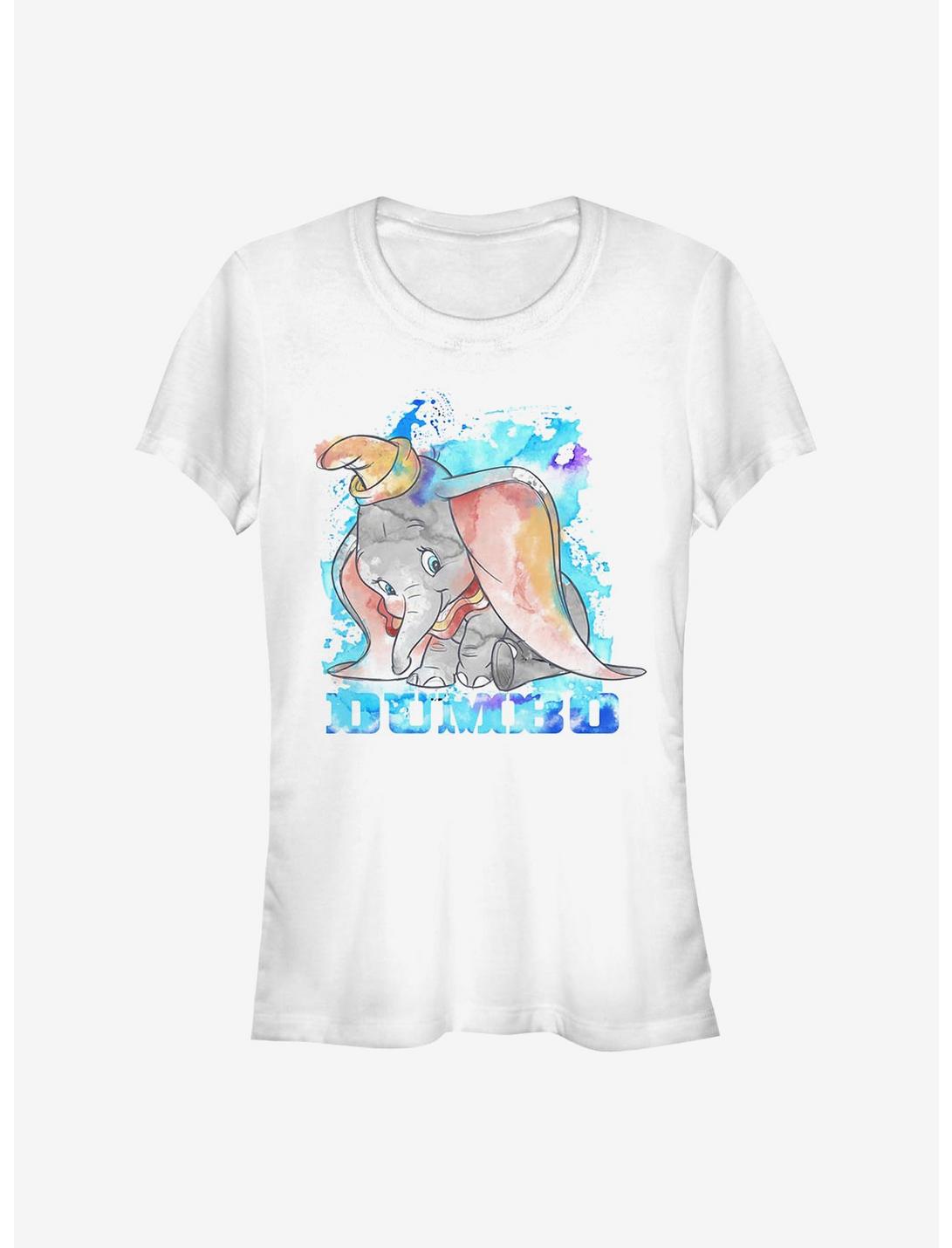 Disney Dumbo Watercolor Dumbo Girls T-Shirt
