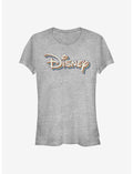 Disney Classic Retro Rainbow Logo Girls T-Shirt