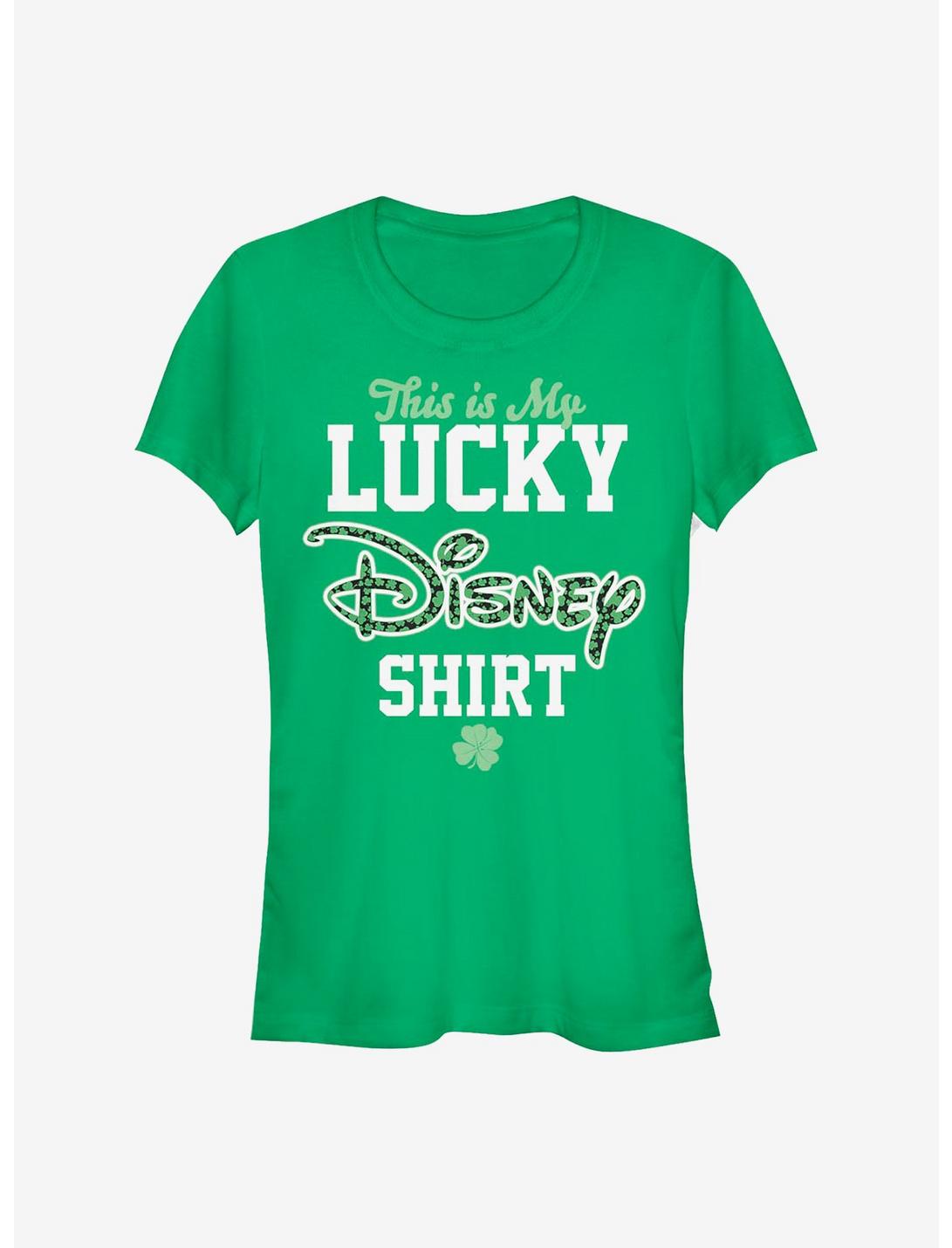 Disney Classic Lucky Disney Logo Girls T-Shirt