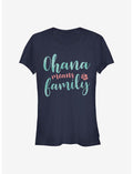 Disney Lilo & Stitch Ohana Script Girls T-Shirt