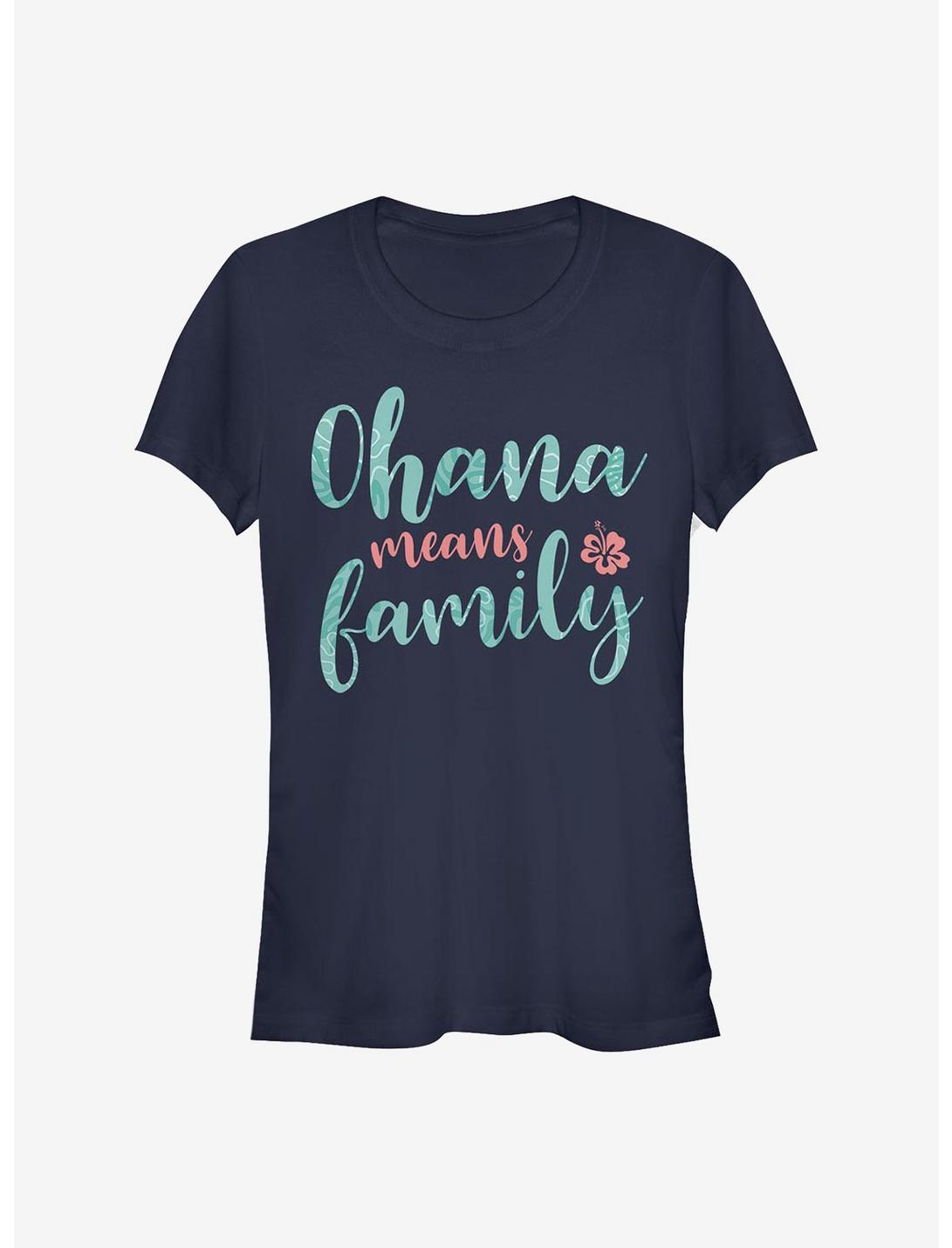 Disney Lilo & Stitch Ohana Script Girls T-Shirt