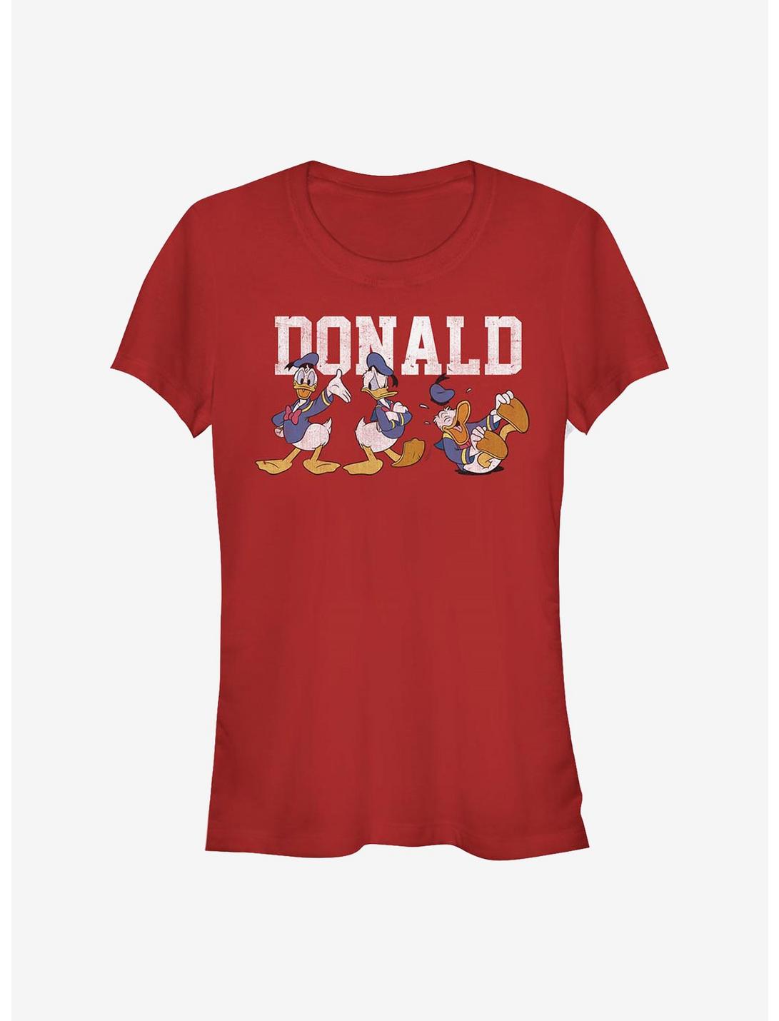 Disney Donald Duck Donald Poses Girls T-Shirt