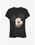 Disney Mickey Mouse Mickey Big Face Girls T-Shirt