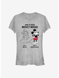 Disney Mickey Mouse Mickey Drawing Girls T-Shirt