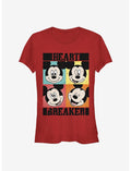 Disney Mickey Mouse Mickey Heart Girls T-Shirt