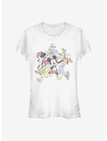 Disney Mickey Mouse Group Run Girls T-Shirt