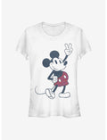 Disney Mickey Mouse Plaid Mickey Girls T-Shirt