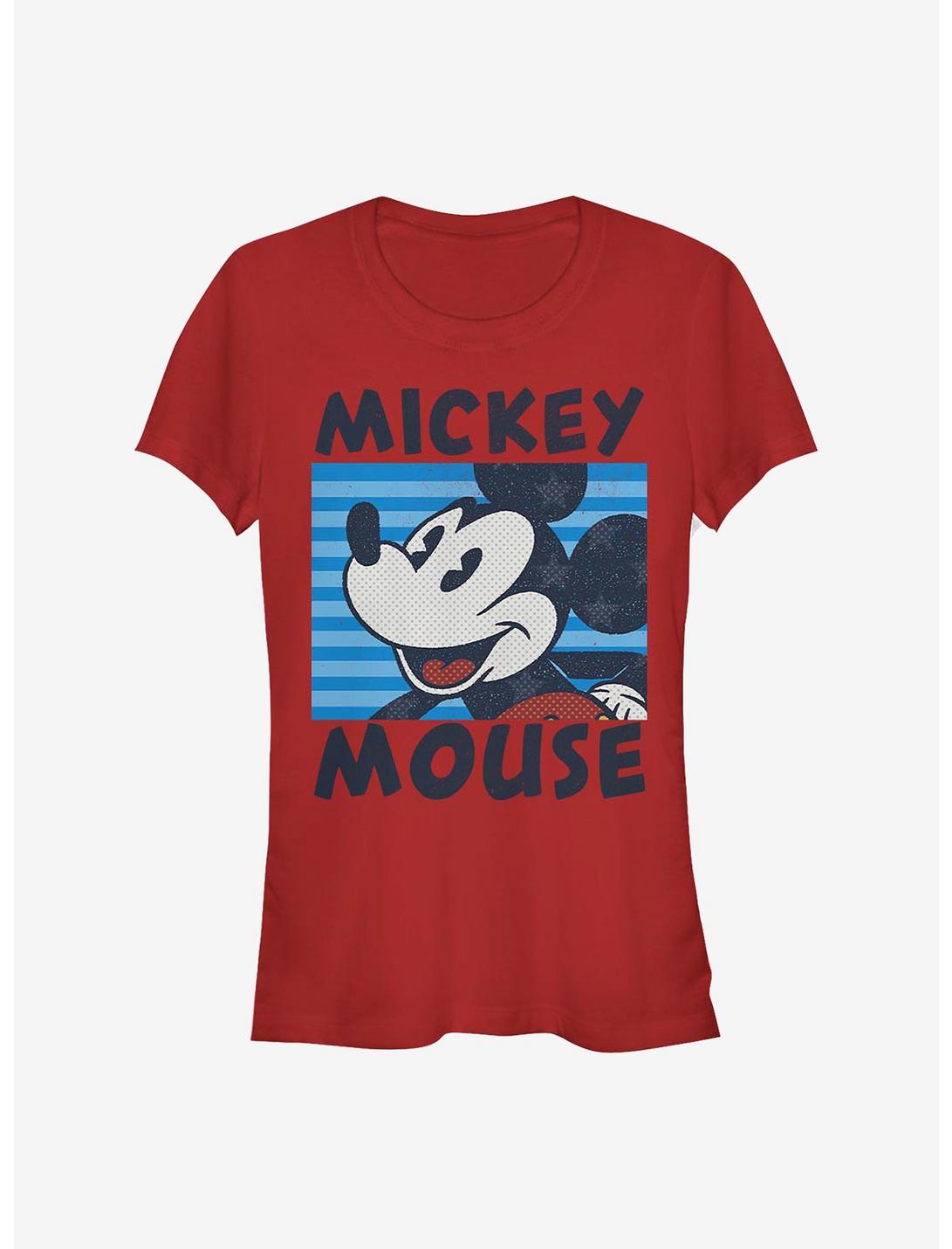 Disney Mickey Mouse Mickey's Stripes Girls T-Shirt