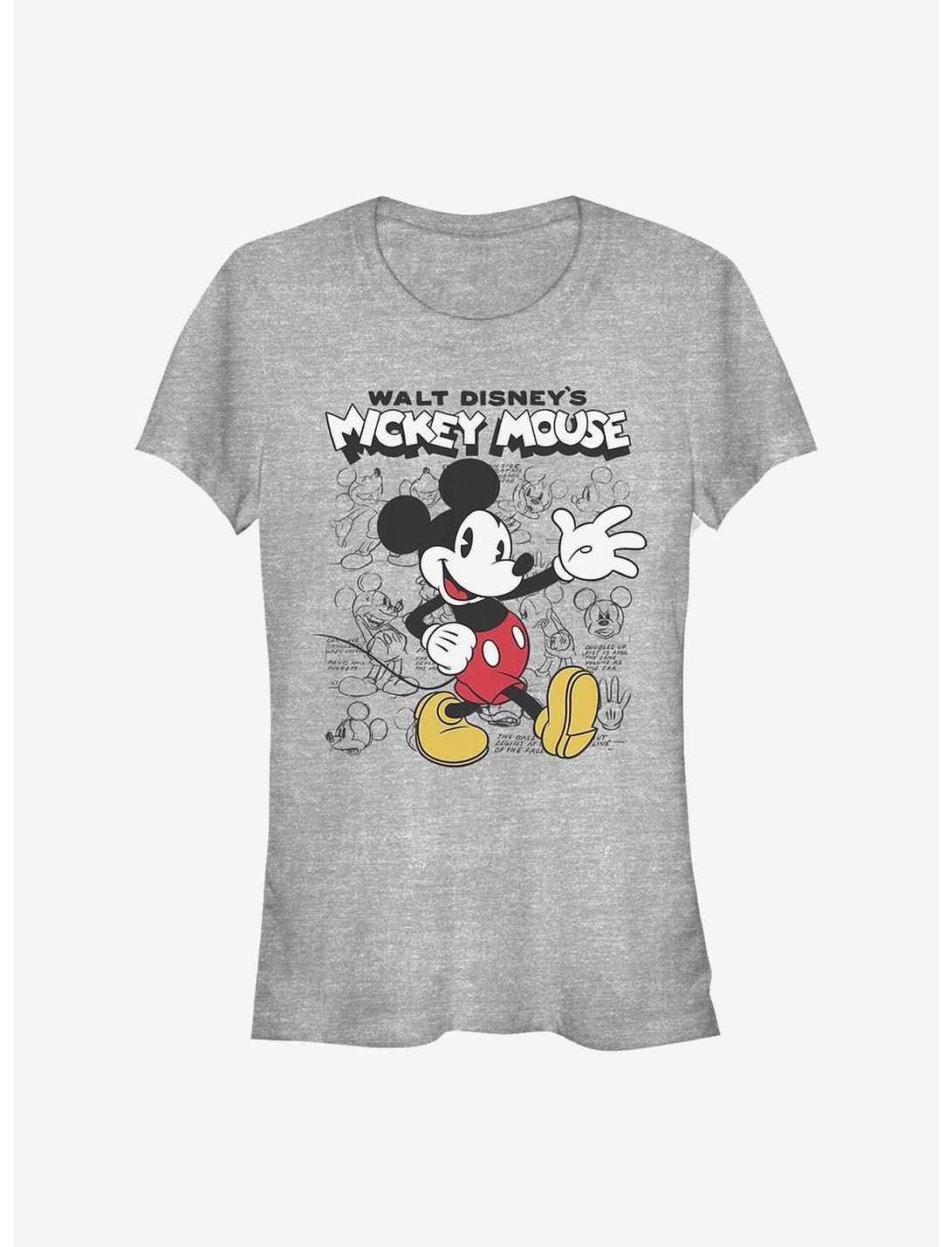 Disney Mickey Mouse Sketchbook Girls T-Shirt