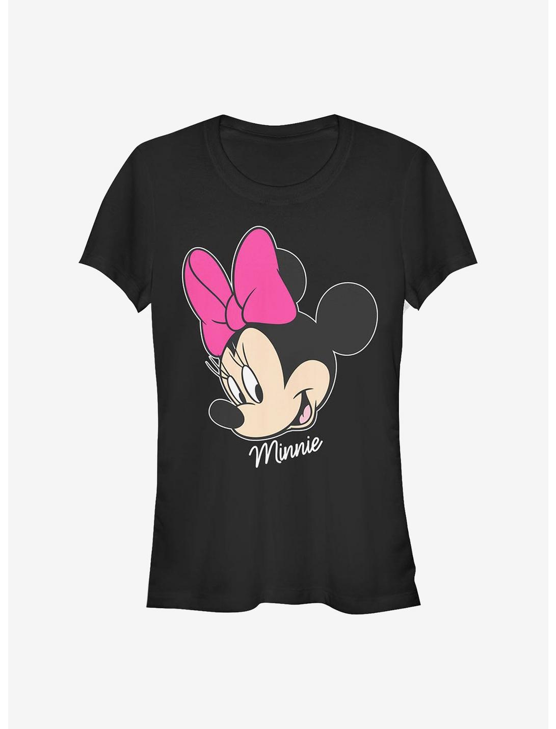 Disney Minnie Mouse Minnie Big Face Girls T-Shirt