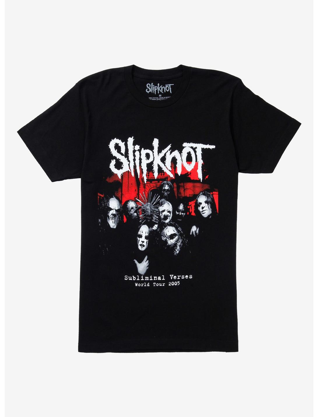 Slipknot Subliminal Verse World Tour T-Shirt