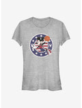Disney Mickey Mouse Basketball Americana Girls T-Shirt