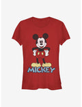 Disney Mickey Mouse 90's Mickey Girls T-Shirt