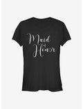 Disney Mickey Mouse Disney Mickey Mouse Maid Of Honor Girls T-Shirt