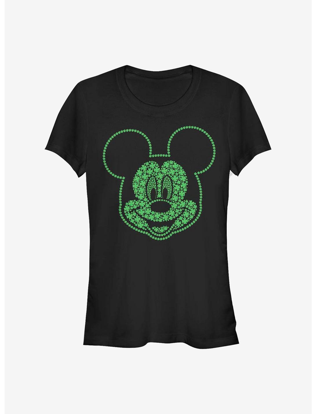 Disney Mickey Mouse Micky Shamrocks Girls T-Shirt