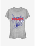 Disney Donald Duck Donalds Comic Cover Girls T-Shirt
