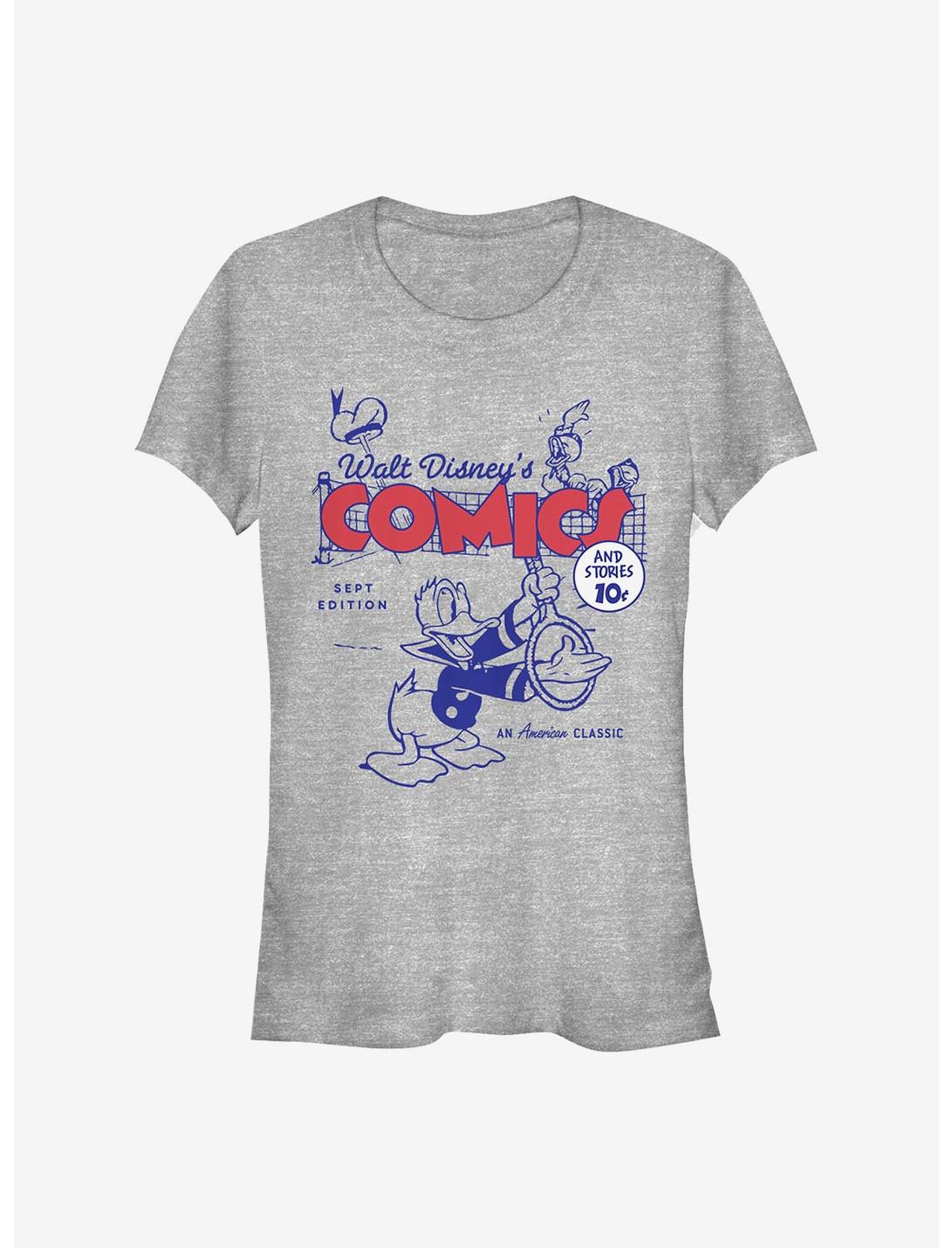 Disney Donald Duck Donalds Comic Cover Girls T-Shirt