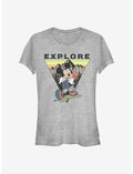 Disney Mickey Mouse Explore Mickey Travel Girls T-Shirt