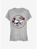 Disney Mickey Mouse Mickey Minnie Circle Girls T-Shirt