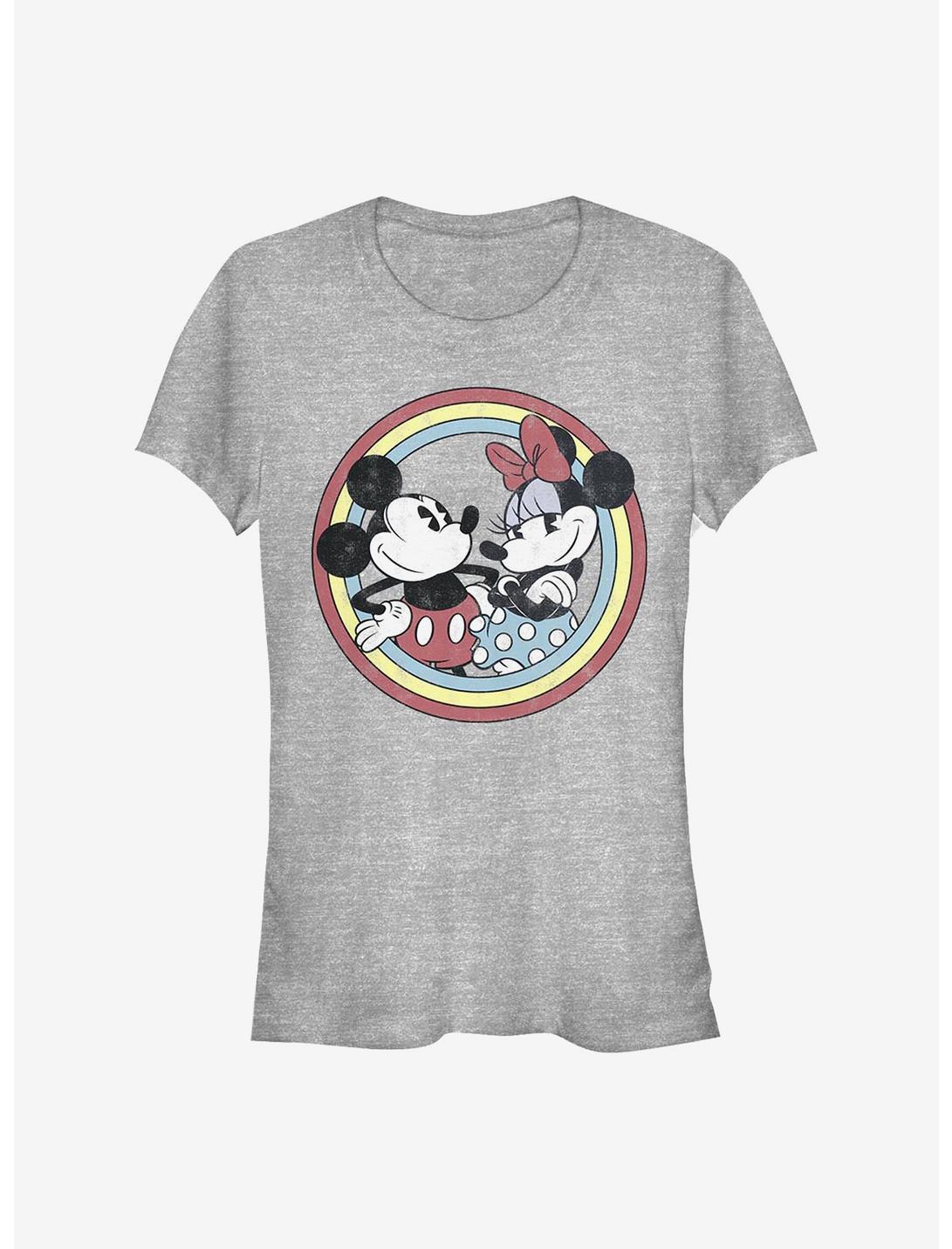 Disney Mickey Mouse Mickey Minnie Circle Girls T-Shirt
