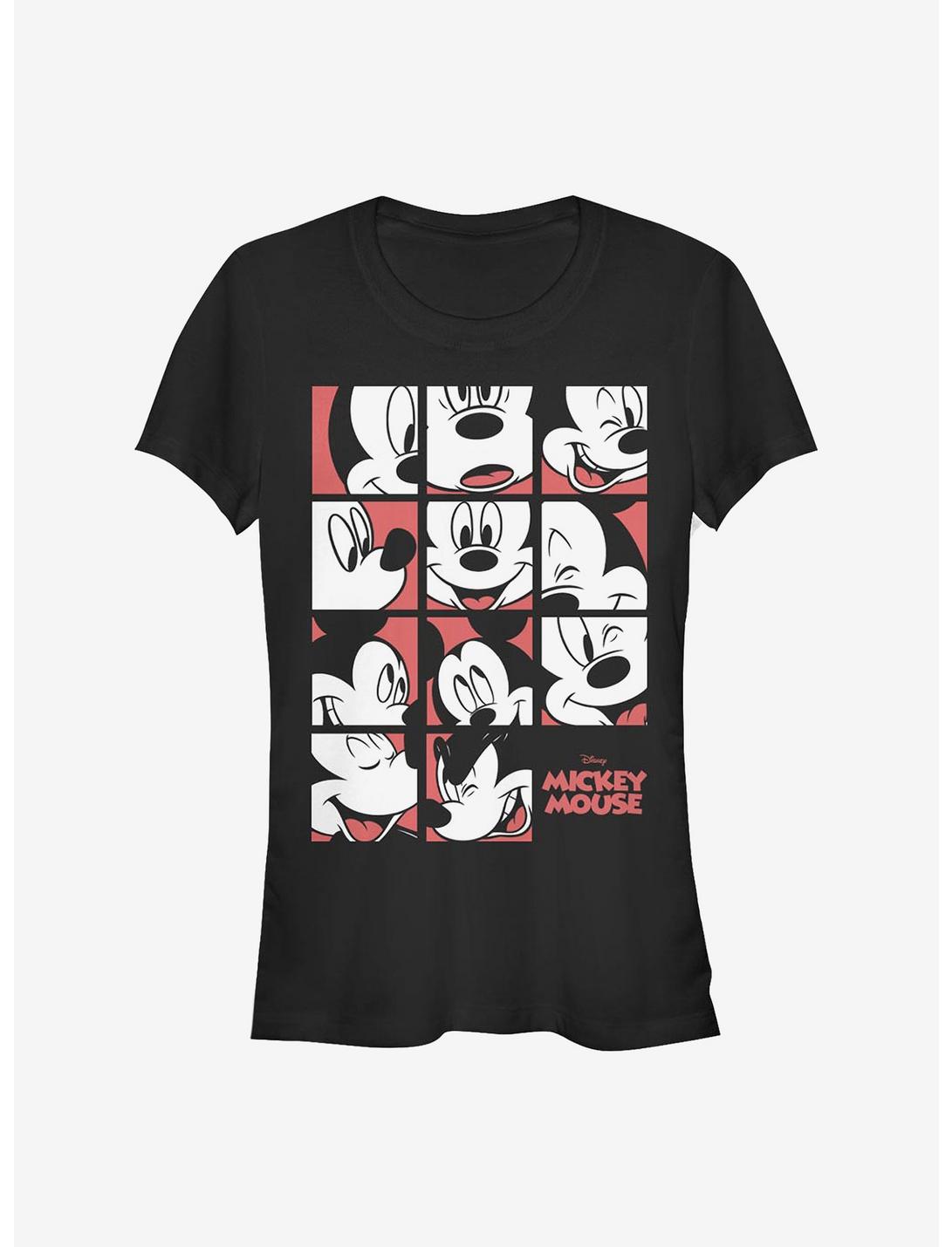 Disney Mickey Mouse Mickey Mouse Expression Grid Girls T-Shirt