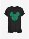 Disney Mickey Mouse Mickey Clover Fill Girls T-Shirt