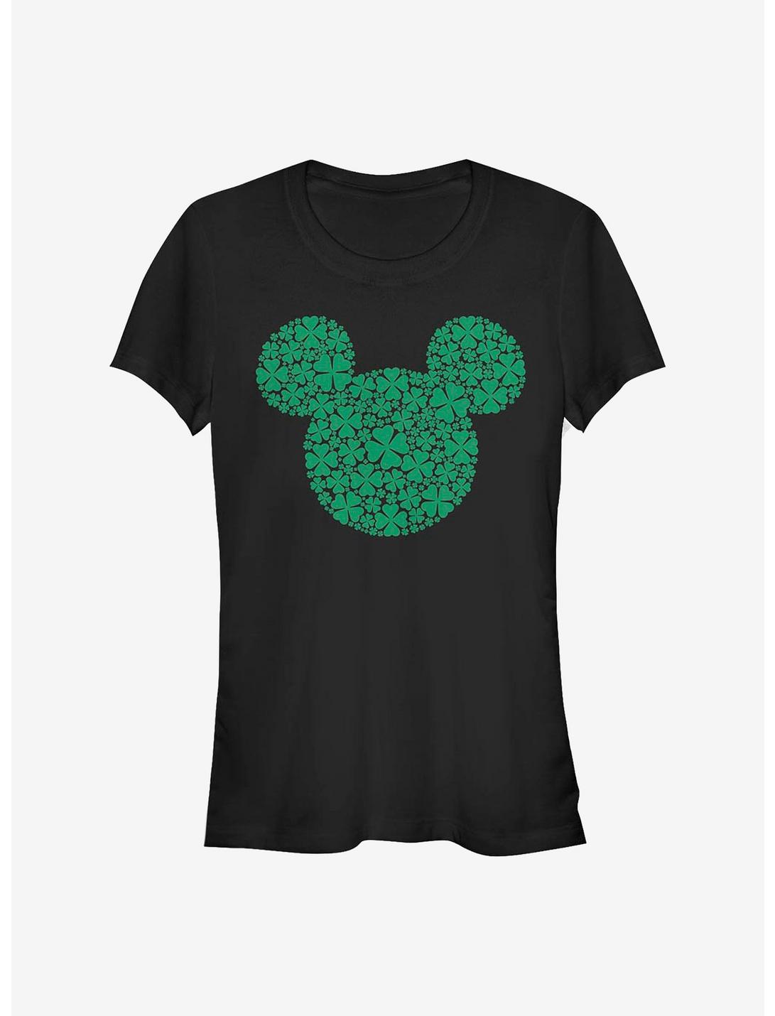 Disney Mickey Mouse Mickey Clover Fill Girls T-Shirt
