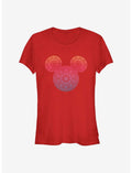 Disney Mickey Mouse Mickey Mandala Fill Girls T-Shirt