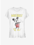 Disney Mickey Mouse Sketchy Mickey Girls T-Shirt