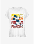 Disney Mickey Mouse Hipster Mickey Girls T-Shirt