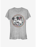 Disney Mickey Mouse Retro Mickey Minnie Girls T-Shirt