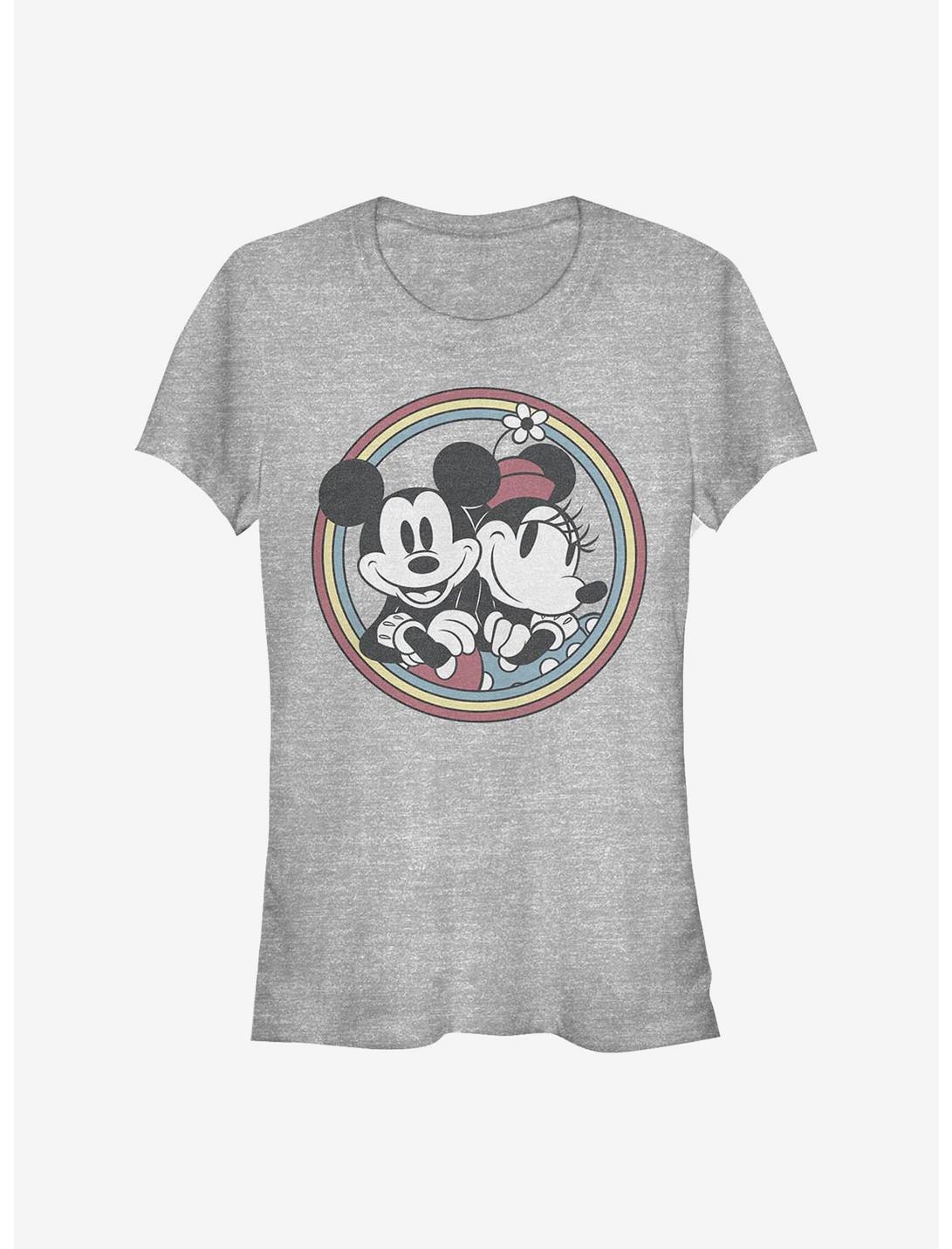 Disney Mickey Mouse Retro Mickey Minnie Girls T-Shirt