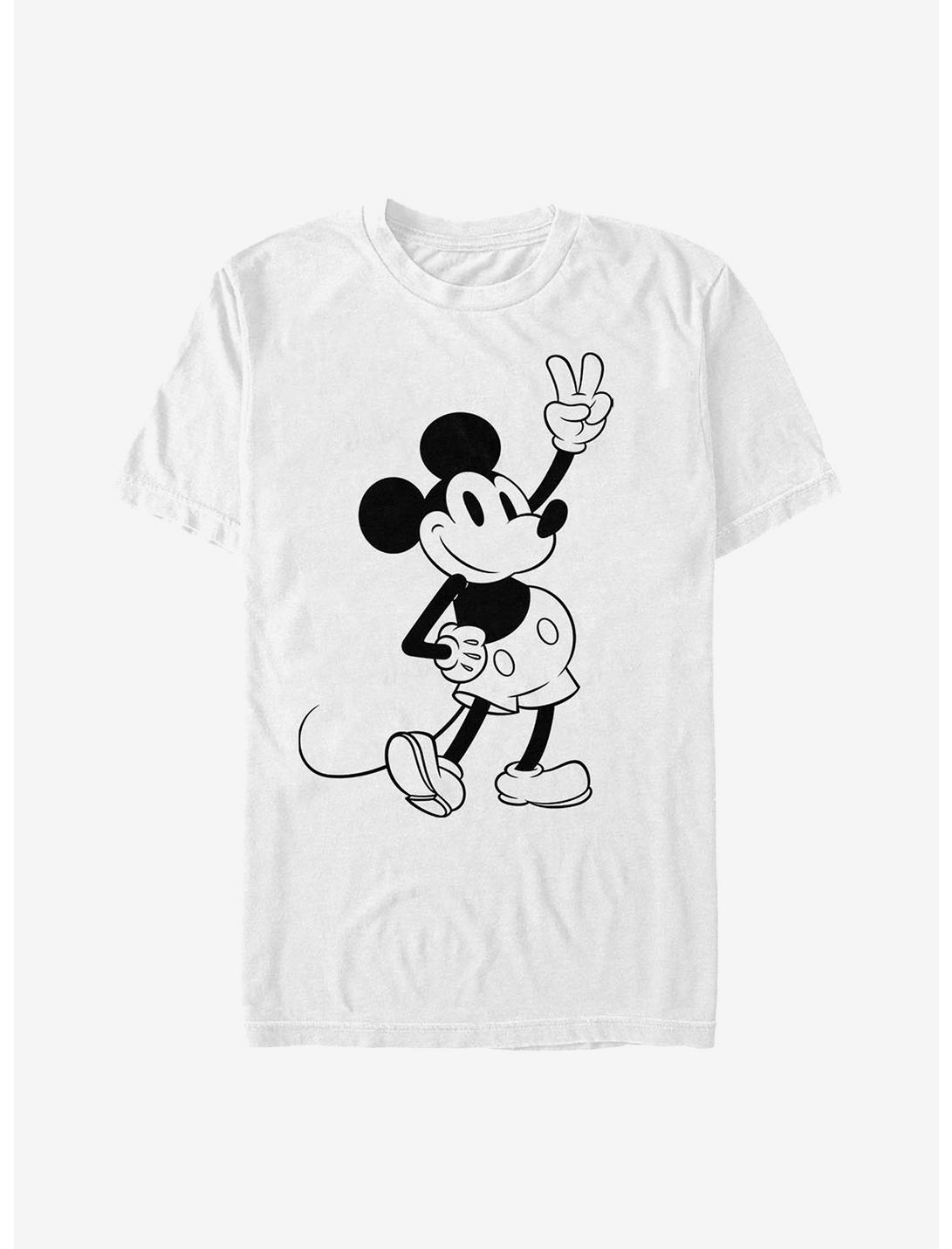 Disney Mickey Mouse Simple Mickey Outline T-Shirt