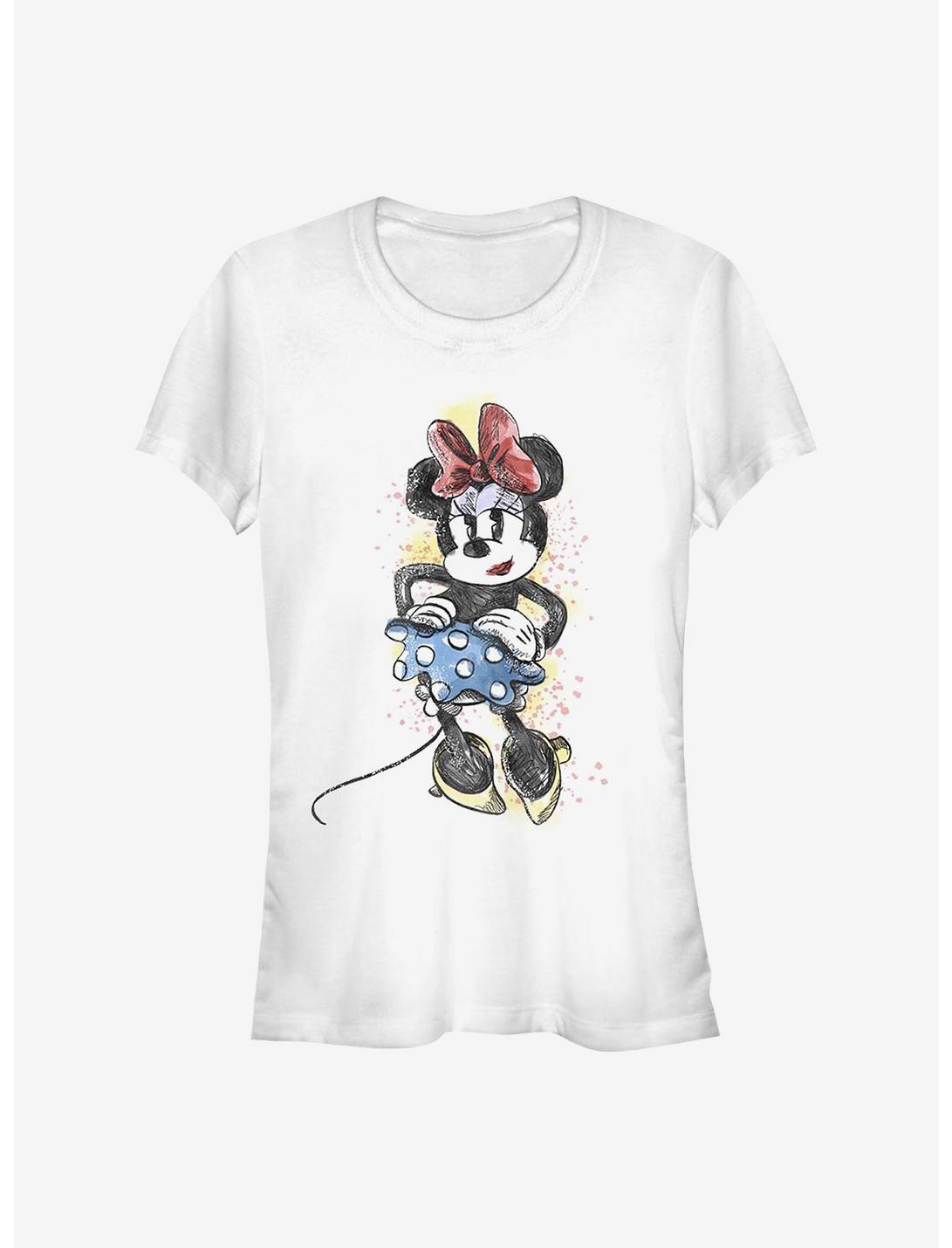 Disney Minnie Mouse Artsy Minnie Girls T-Shirt