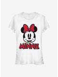 Disney Minnie Mouse Minnie Chenille Patch Girls T-Shirt