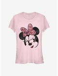 Disney Minnie Mouse Minnie Face Girls T-Shirt