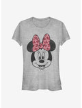 Disney Minnie Mouse Modern Minnie Face Girls T-Shirt
