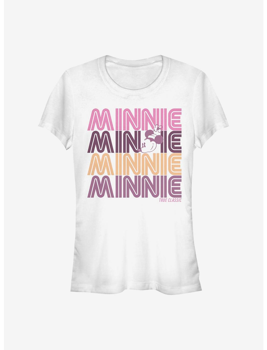 Disney Minnie Mouse Retro Stack Minnie Girls T-Shirt